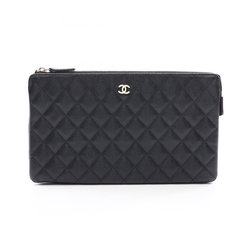 Chanel Matelasse Business Clutch Bag #353852C12B